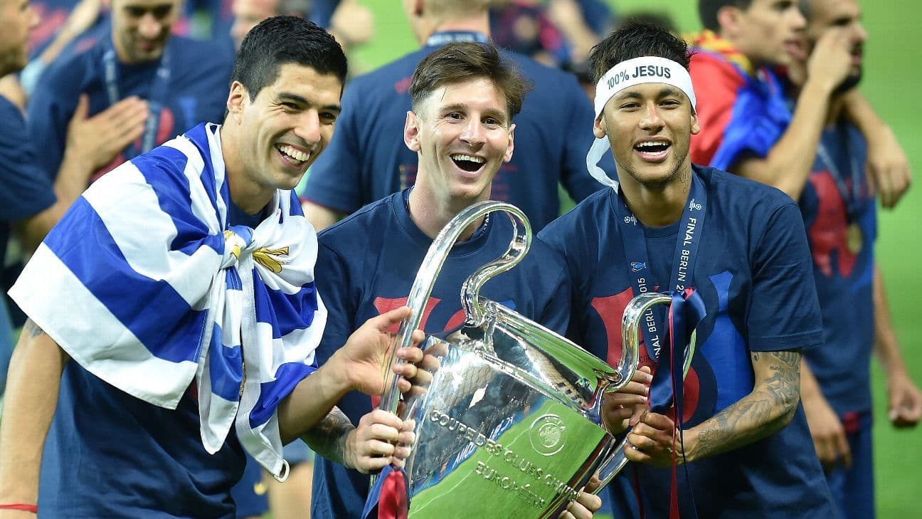Barcelona conquista a tríplice coroa