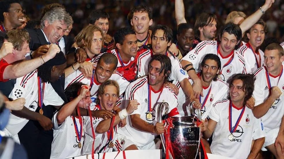 Milan campeão da Champions